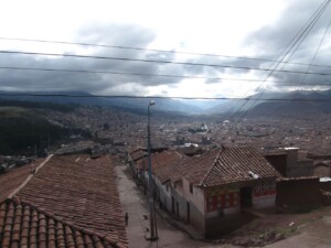 Cuzco, from the Train to Aquas Calientes