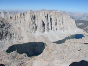 Hitchcock Lakes from Mt. Whitney