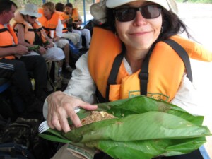 Lunch on the Tambopata River