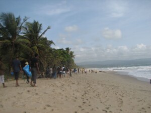 Matura Beach Celanup