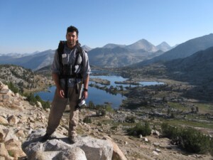Selden Pass north towards Marie Lakes